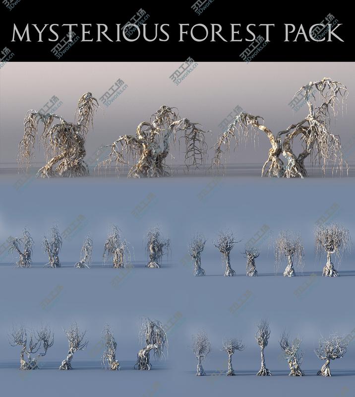 images/goods_img/202105072/3D model Mysterious Forest Pack 22/1.jpg